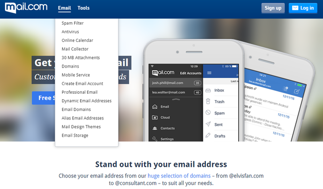 免费电子邮箱，申请电子邮箱免费注册163邮箱（5个常用国外邮箱注册不需要手机号且免费-最常用的邮箱对比推荐）