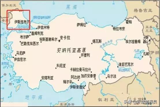 土耳其在地图上的位置，土耳其旅游地图中文版全图（土耳其为何却总以欧洲国家自居）