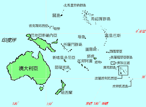 在大洋洲開曼群島(caymanislands)位於加勒比海西北部的英國海外領土.