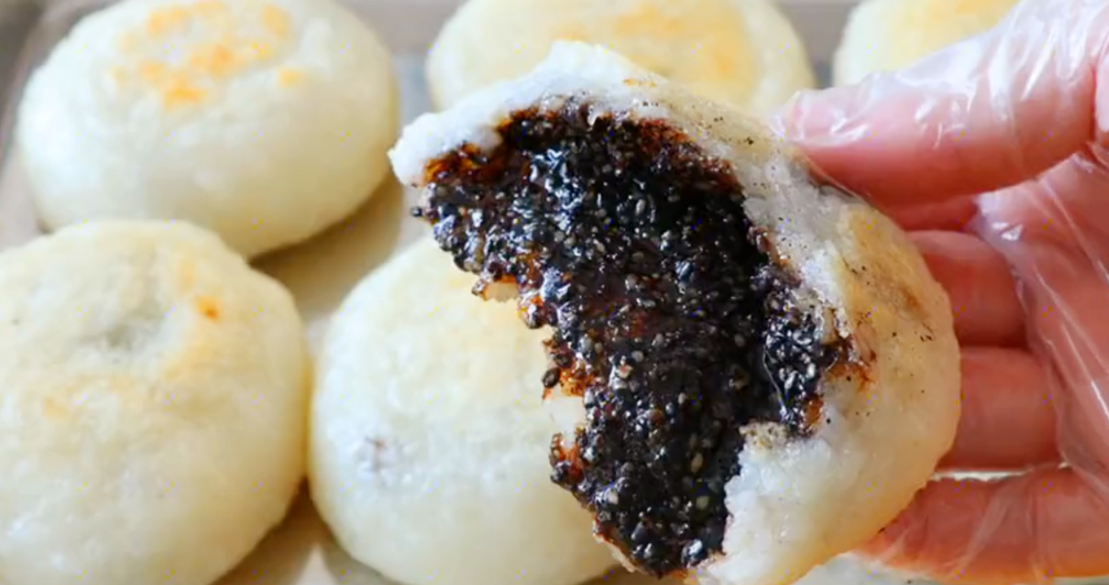 【黑芝麻紅糖糯米糍粑】做法步驟圖 簡單美味 大人孩子喜歡吃-起舞食譜網