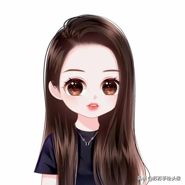 女生可爱的卡通图片,女孩可爱的卡通图片(聪明可爱的卡通女生头像)