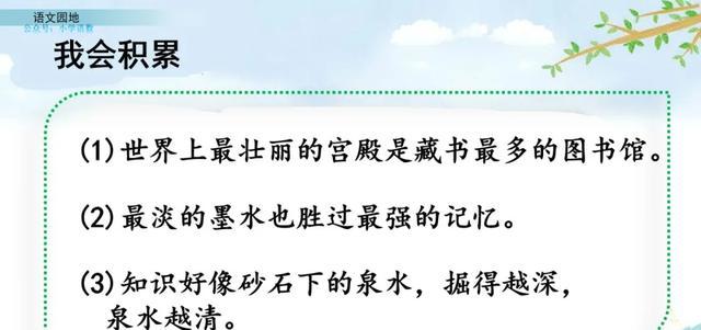 指指点点的意思，部编语文四年级下册《语文园地八》图文解读+知识点+课堂测试