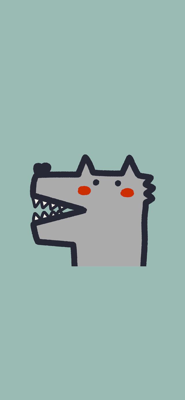 动漫头像 卡通动物，可爱动物卡通头像/那是谁啊？长得真好看微信（一组可爱小动物卡通手机壁纸）