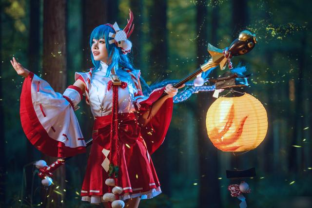 王者大乔动漫图片，大乔的动漫图片（三组不错的国产游戏《王者荣耀》角色“大乔”COSPLAY作品欣赏）