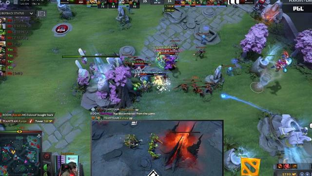 dota2经典战役解说，DOTA2年度十大经典战役