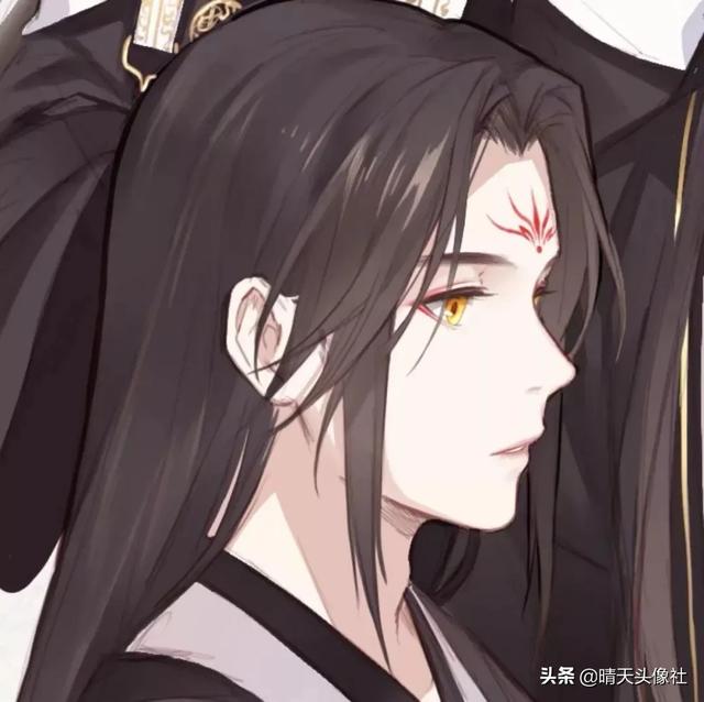 回头图片伤感男动漫古风，动漫男头  古风 伤感微信（古风动漫男生头像）