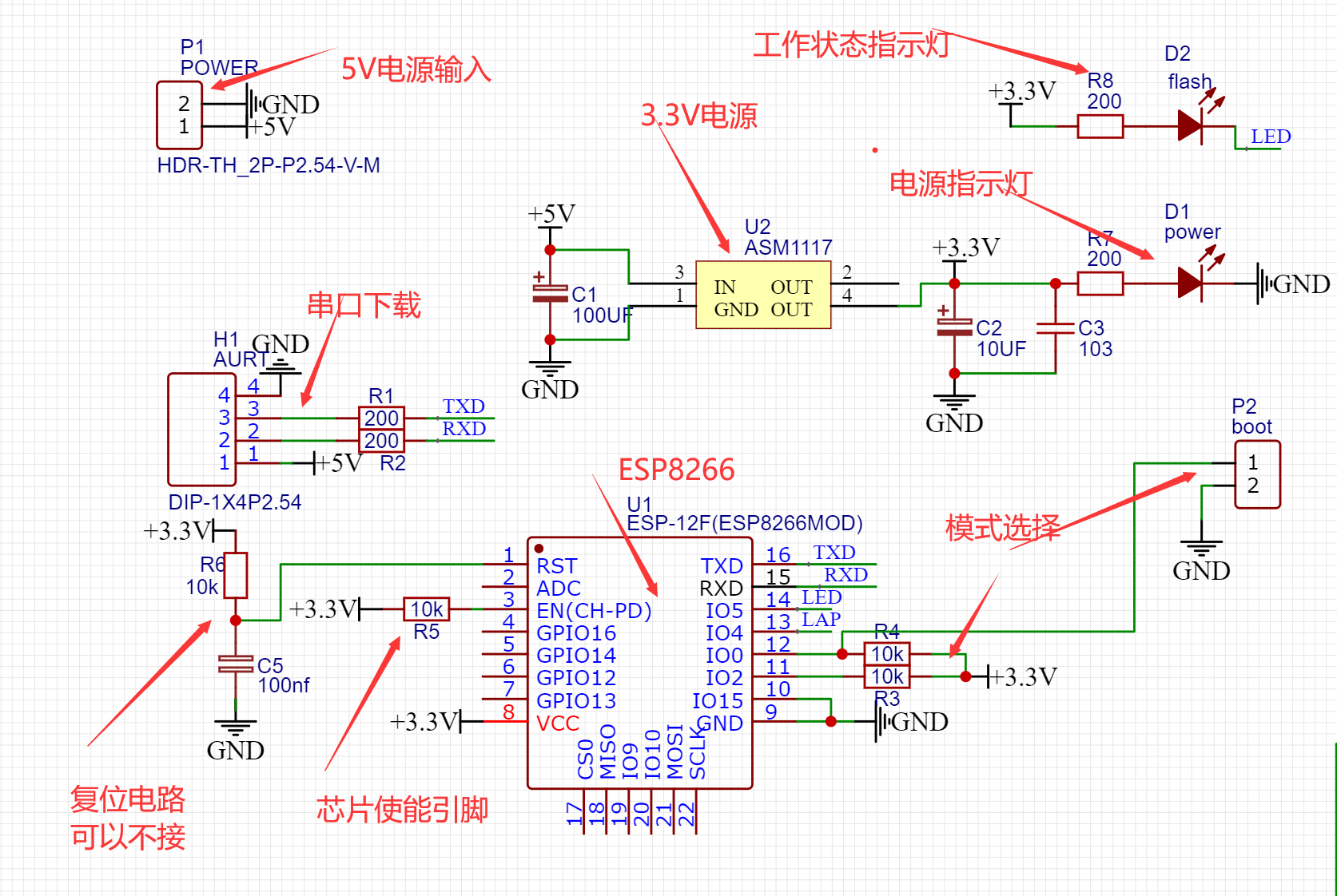单片机 跳线帽 手把手教你如何利用ESP8266实现手机远程开关灯
