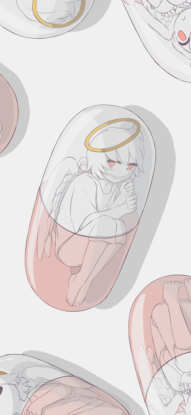 日本插画师：Avogado6，日本插画师kiyo（丧系插画壁纸图片）