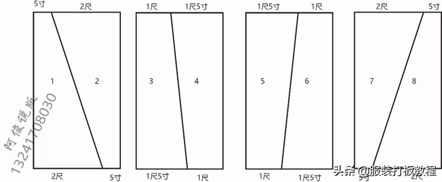 汉服12破和8破有什么区别，汉服中的8破和12破哪个好（汉服制版教程裁剪方法才智服装制版）