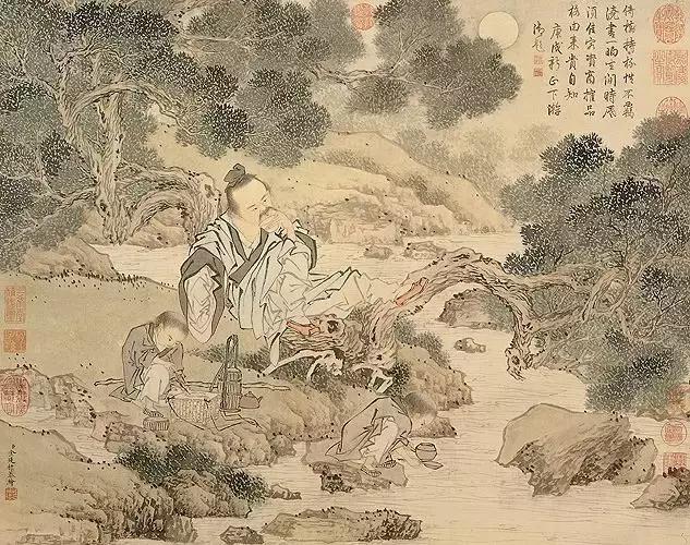 清朝的有名画家都有谁，清朝的著名画家（这十位清代宫廷顶极画家）
