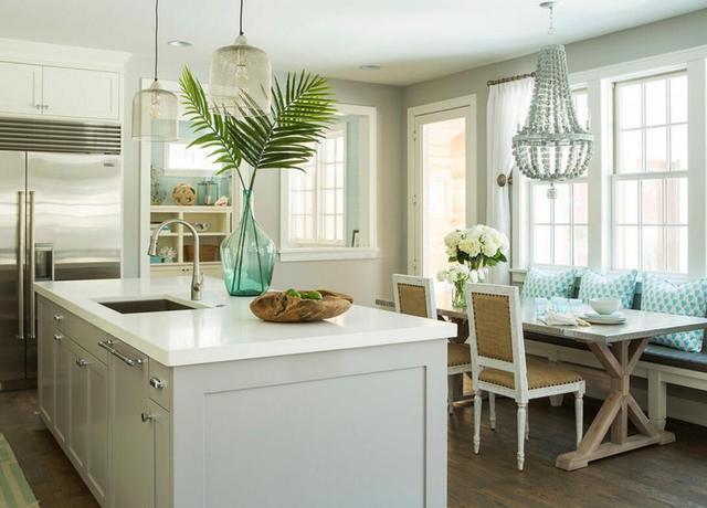 岛台高度和橱柜高度是多少，岛台距离橱柜多少合适（颜值和功能一个不能少）