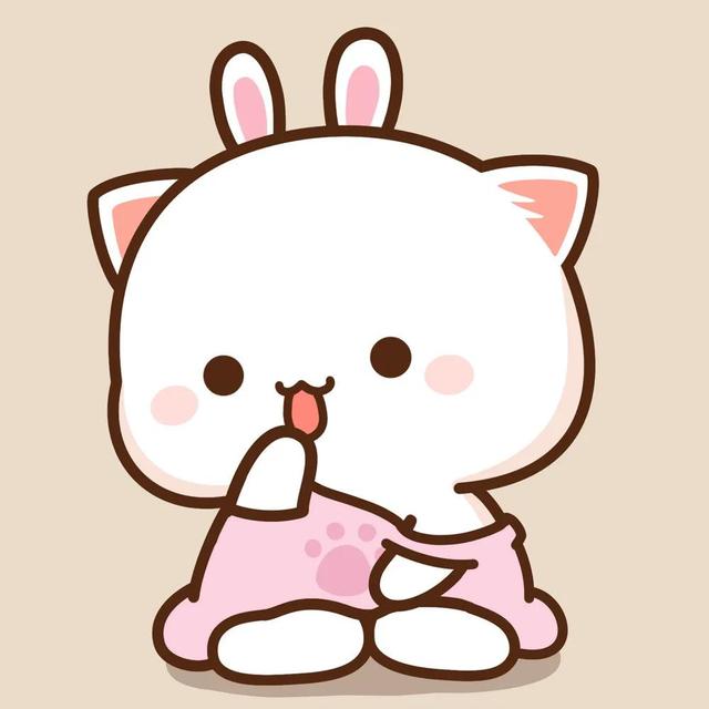 蜜桃猫情侣头像，蜜桃猫圣诞节情头微信（来自于蜜桃猫系列可爱卡通动漫二次元小头像精选集～）