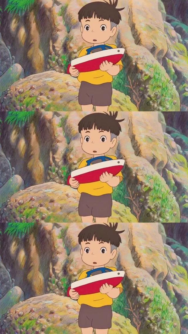 波妞和宗介图片，波妞和宗介，微信头像（波妞喜欢宗介，而我喜欢你）