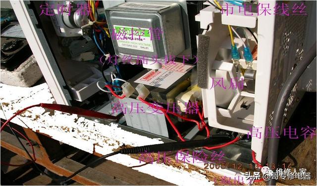 微波炉的工作原理，微波炉工作原理（机械版微波炉电路原理及元器件检测）