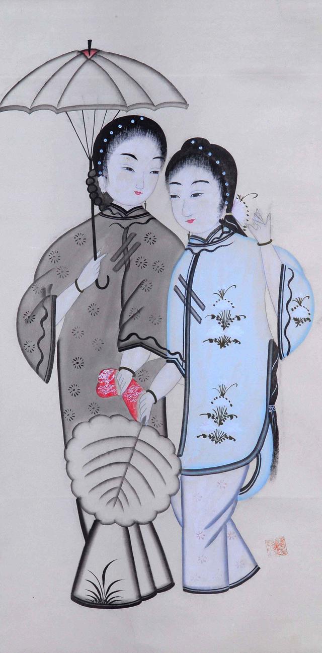 扑灰年画，扑灰年画图片（中国一绝《扑灰年画》汉族传统民间艺术）