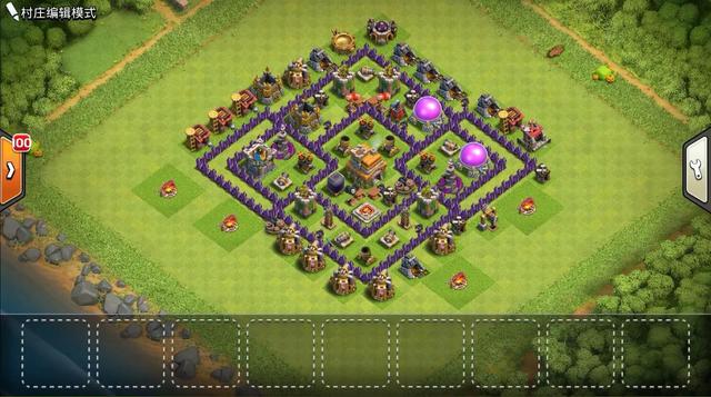 coc最恶心的七本阵营，夜世界七本最恶心阵型（部落冲突七本阵型配兵分享）