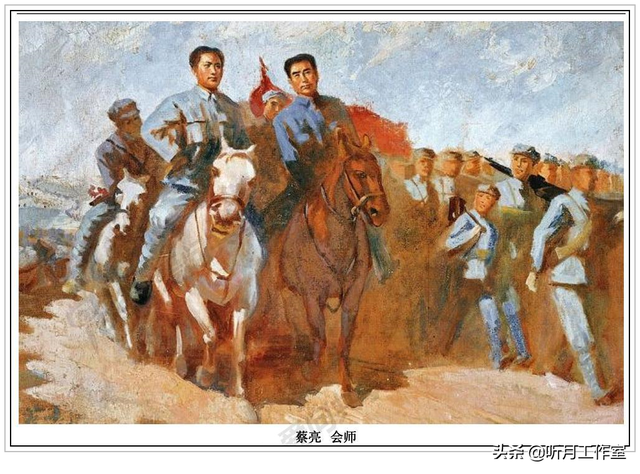 100首红色经典歌曲曲谱，红歌经典100首简谱（当代著名画家蔡亮三十一幅红色经典绘画赏析）