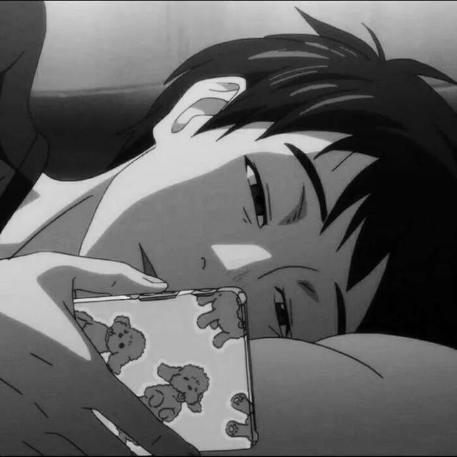 丧气图片，一组伤感忧郁动漫丧头