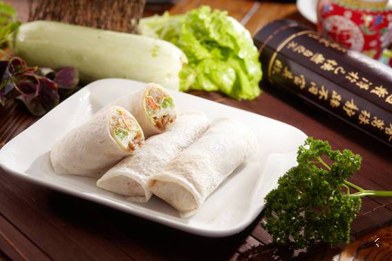 台州特色食饼筒,是台州的一特有小吃.