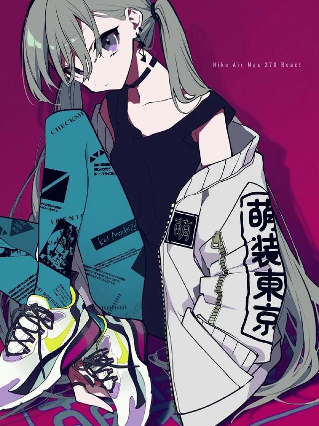 画师:望月けい，微信头像，画师:望月けい（这种线条硬朗独特画面美感）