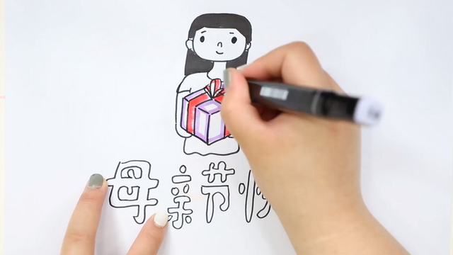 母亲节送给妈妈的画怎么画，怎样画一幅母亲节送给妈妈的儿童画（母亲节的画像怎么画）