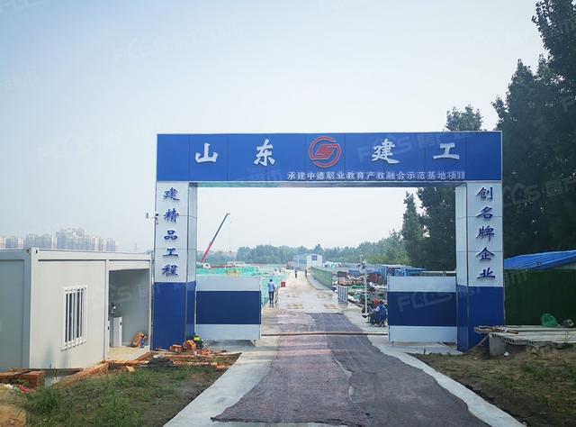 淄博外国语学校和高新区实验中学，淄博主城区这所学校已动工