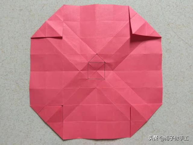 正版川崎玫瑰折法图解，川崎玫瑰折法（详细的图文教程来了）