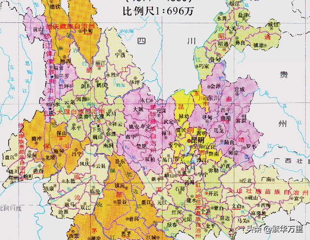 云南省有几个市和州，云南省有哪些地级市和州（为何有16个地级区划）