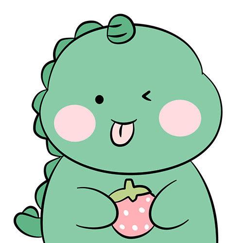 沈言  小恐龙表情/一生好运的微信头像，沈言是哪部小说中的人物（可爱卡通小恐龙）