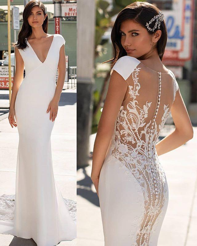 唯美婚纱，好看的婚纱照片大全（西班牙pronovias高定婚纱礼服图片）