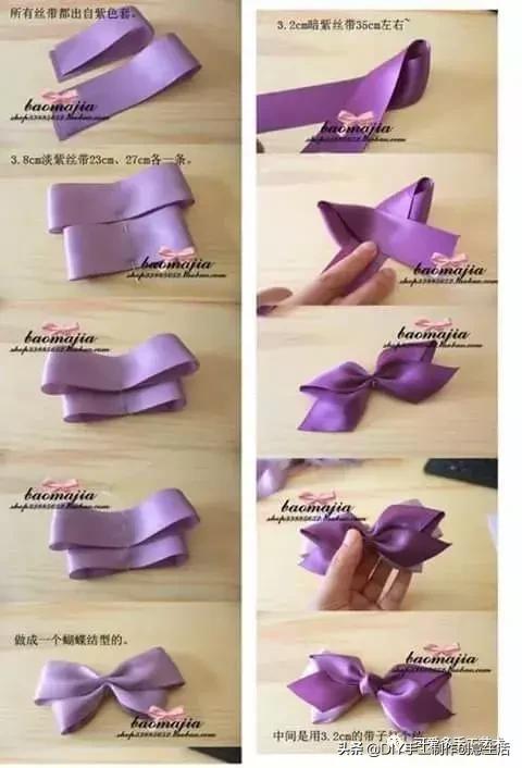 手工发夹制作教程，如何制作手工发夹（DIY手工制作）