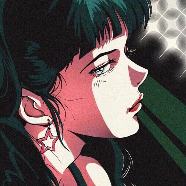 复古旧漫动漫惊艳个性女头，微信头像，复古旧漫动漫惊艳个性女头（一生温暖纯良）