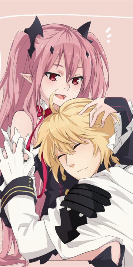 终结的炽天使头像，终结的炽天使情侣头像✨值得你拥有微信（《终结的炽天使》百夜米迦尔\u0026百夜优一郎\u0026克鲁鲁采佩西）