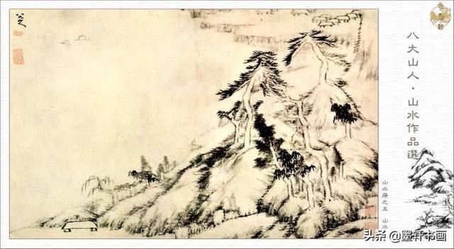 朱耷代表作品有哪些，朱耷著名作品（八大山人朱耷·花鸟作品精選）