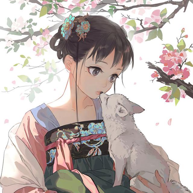 古风女生头像微信，古风女生头像（超多好看的古风女生头像任你选）