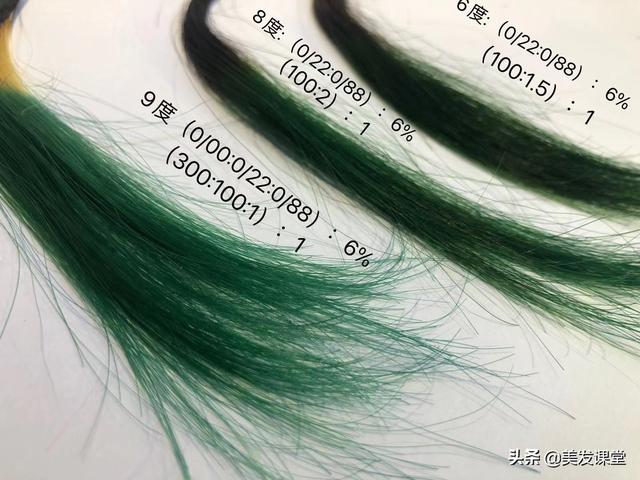 自己染发的正确步骤图解，自己动手染头发的步骤（闷青色染发开配方思维）