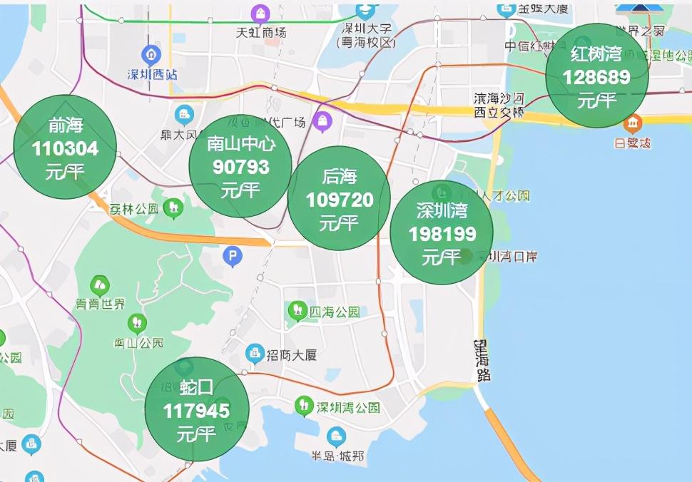 南山区房价(南山区房价为什么那么贵)
