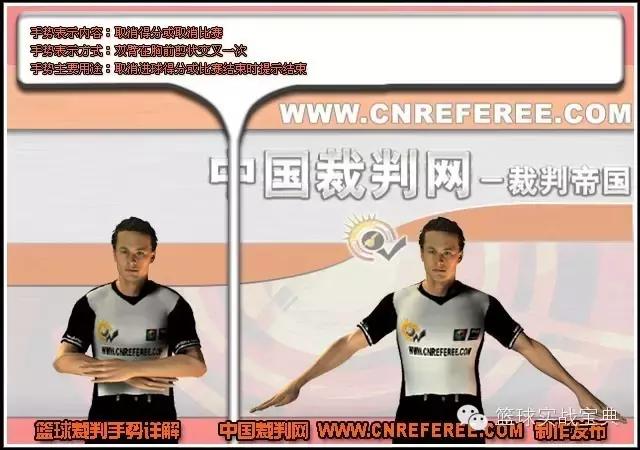 图解:NBA官方裁判手势，篮球裁判最新手势（篮球规则和裁判的判罚手势你知道多少）