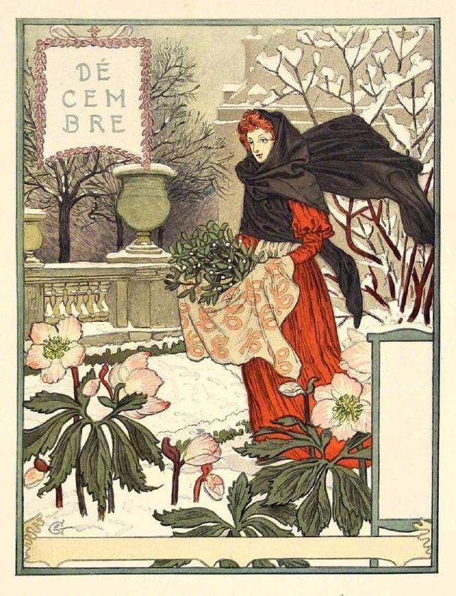 日历怎么画简单又漂亮，如何画日历简笔画（100多年前的日历装饰画）