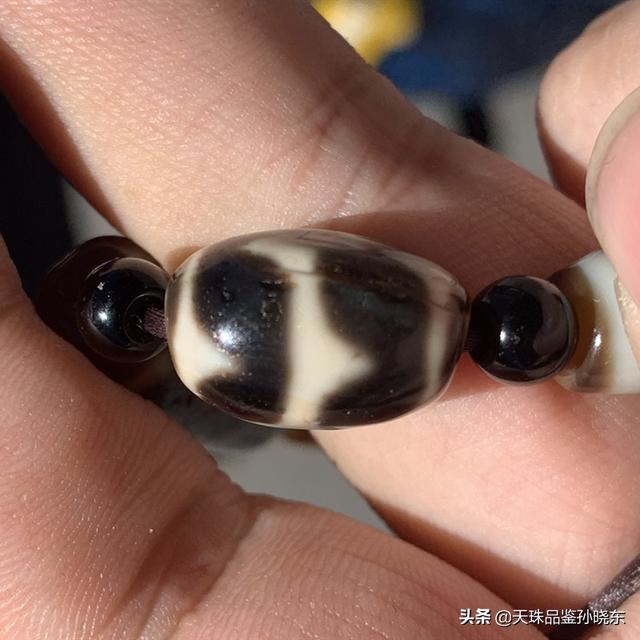老天珠真品图片,三眼天珠真品图片(几十张图让你看懂天珠孔道)