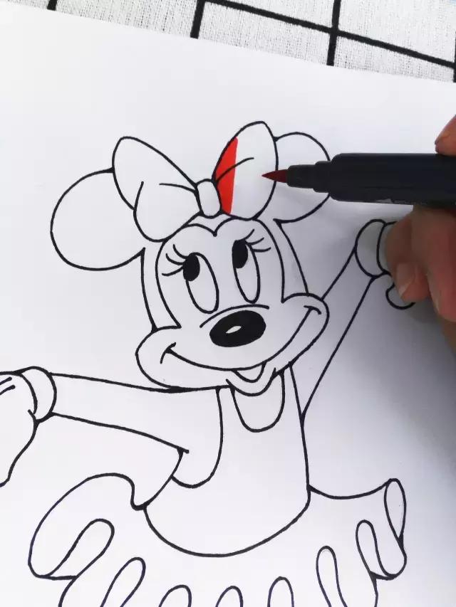 大耳朵图图简笔画，简笔画大耳朵图图简单画法（迪斯尼经典动画之米奇、米老鼠最简单的画法）