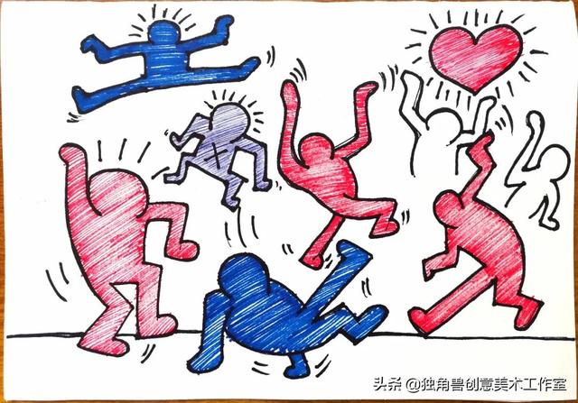 跳舞的人简笔画，简笔画如何画跳舞的人（学习大师绘画）