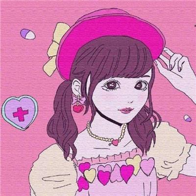 动漫人物女生可爱 二次元，可爱二次元动漫女生头像（2019微信头像女生卡通可爱二次元）