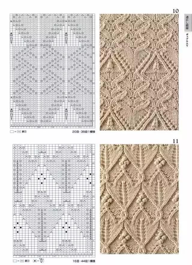 织围巾的花样，围巾编织花样5000款式（织毛衣、围巾、帽子、手套编织花样图纸大全）