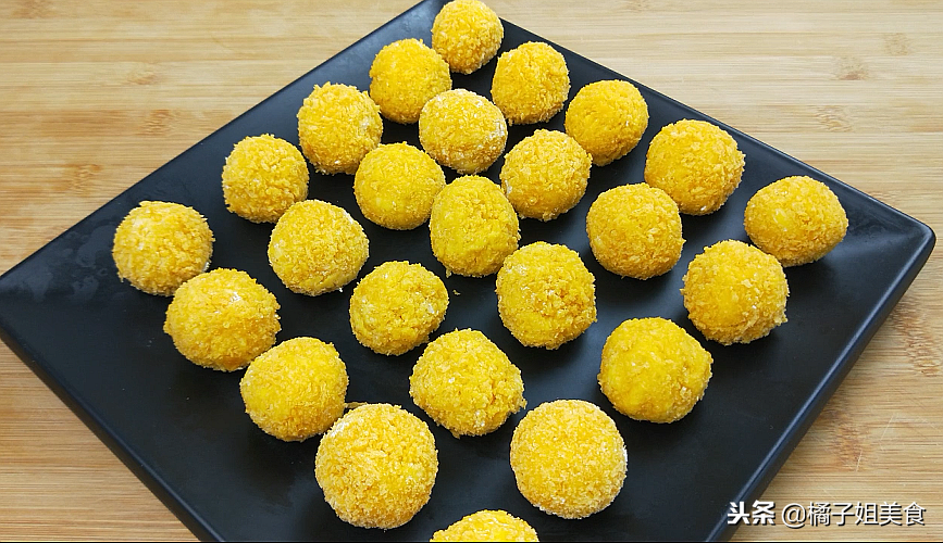 圖片[12]-【南瓜球】做法步驟圖 外皮酥脆 內(nèi)里軟糯-起舞食譜網(wǎng)