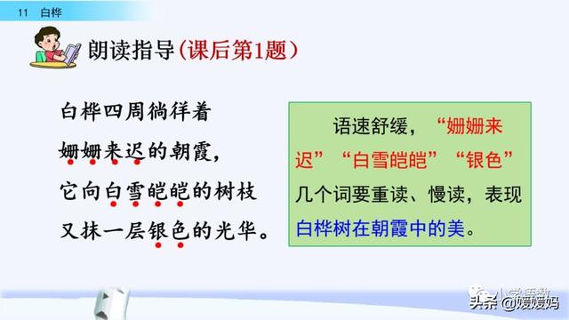 悠扬的近义词，“悠扬”的近义词是什么（四年级下册语文第11课《白桦》图文详解及同步练习）