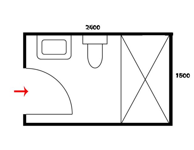 1.2*1.5米卫生间设计，1.2＊1.5米卫生间设计（1.5×2.4米卫生间如何设计）