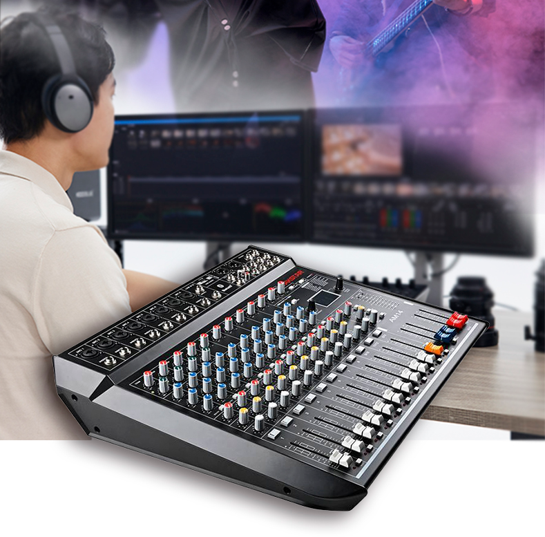 得胜话筒，得胜AM系列模拟调音台全新发布（得胜话筒和舒尔58区别）