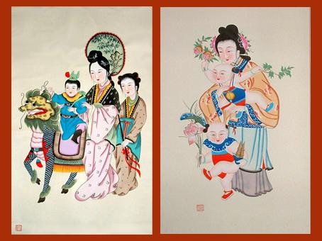 扑灰年画，扑灰年画图片（中国一绝《扑灰年画》汉族传统民间艺术）