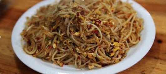 江西炒粉正宗做法过程，江西家常美食之炒粉